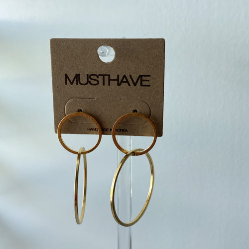 Asymmetric Hoop Earrings