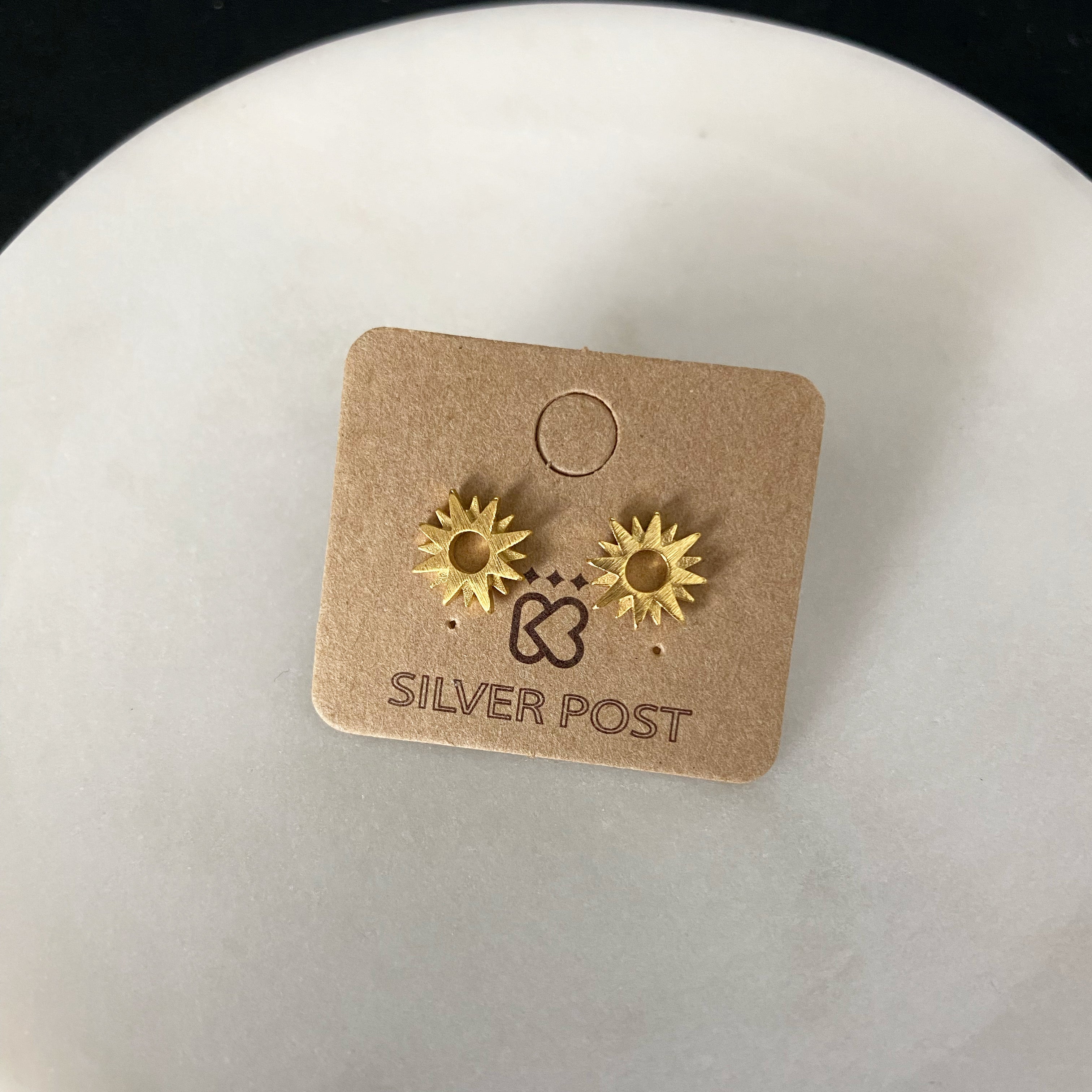 Spiky Sunburst Earrings