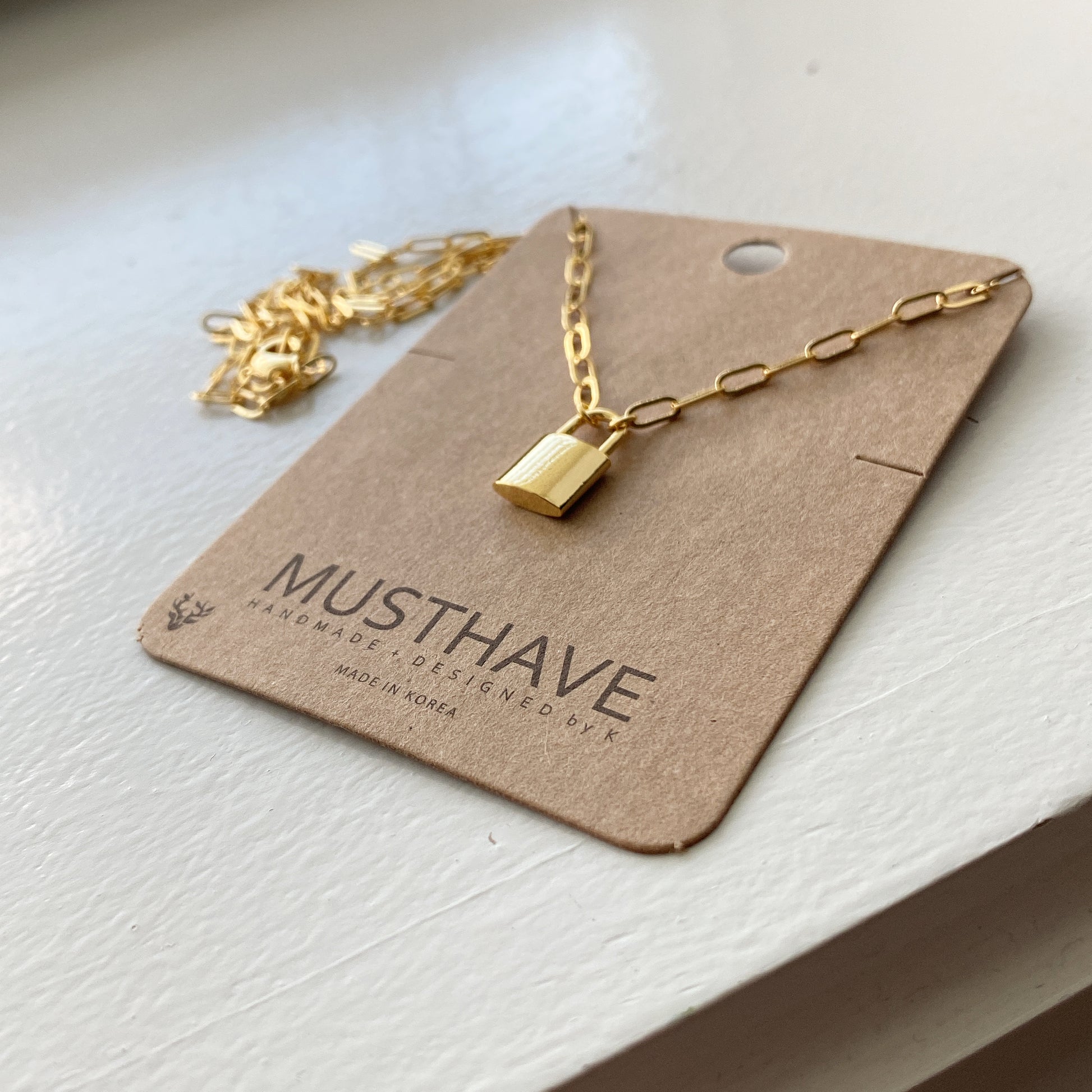 Padlock Necklace