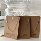 Mini Coin Dangle Necklace