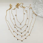 Dangling Hearts Necklace