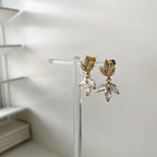 Marquise Lotus Earrings