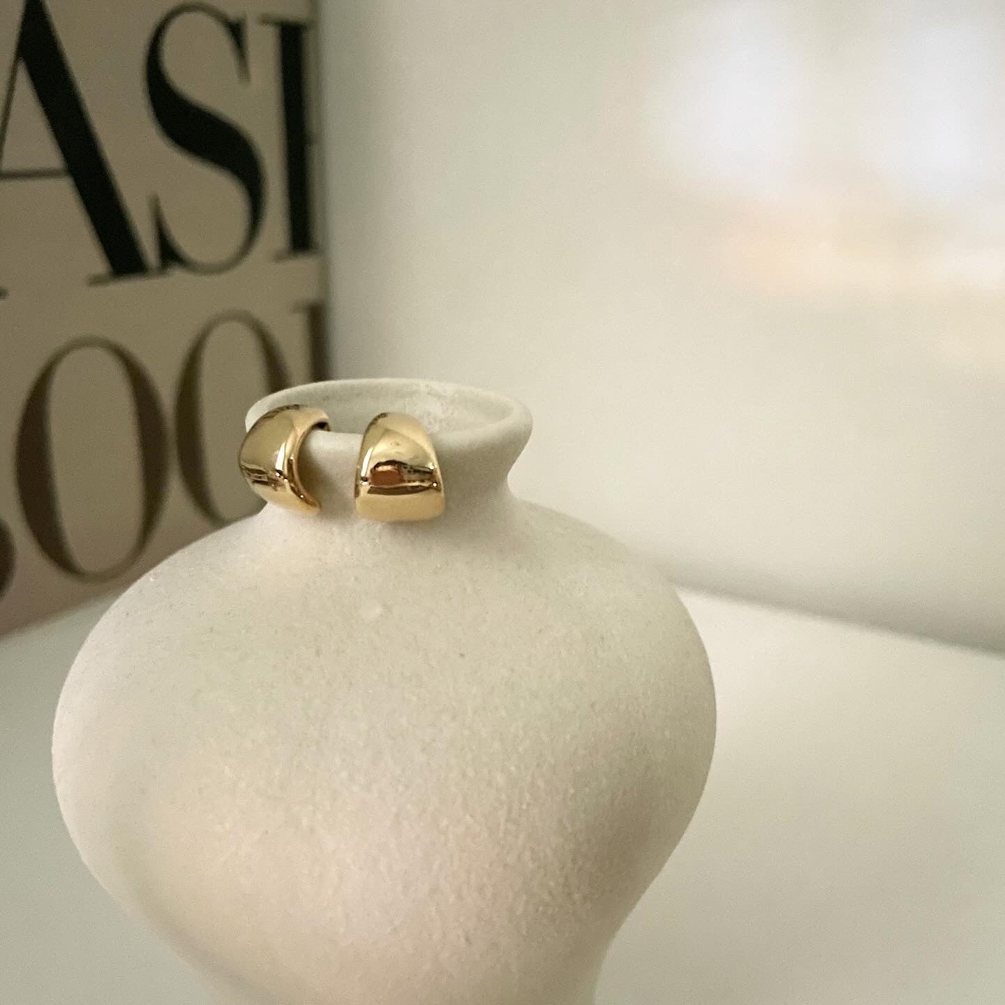 Bold Mini Hoop Earrings