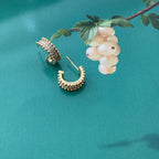 Perlée Hoop Earrings