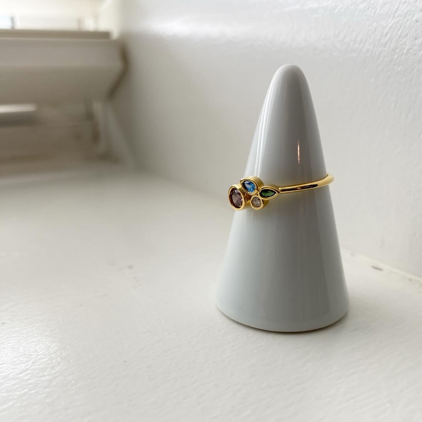 Multi Wildflowers Cluster Ring