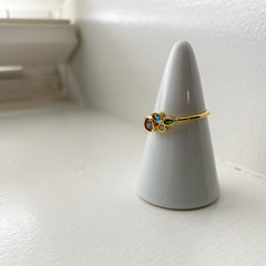 Multi Wildflowers Cluster Ring
