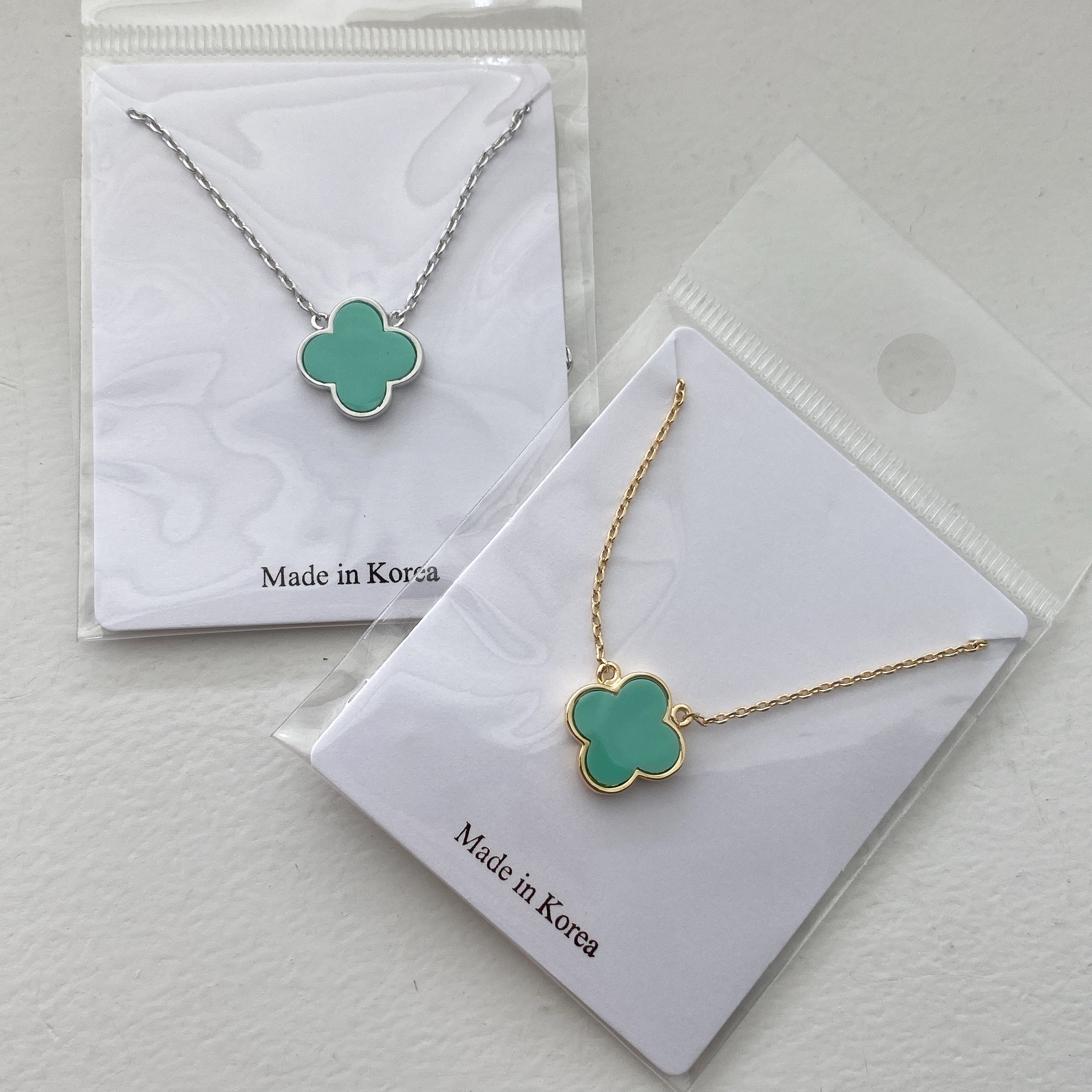 Clover Leaf Pantone Necklace