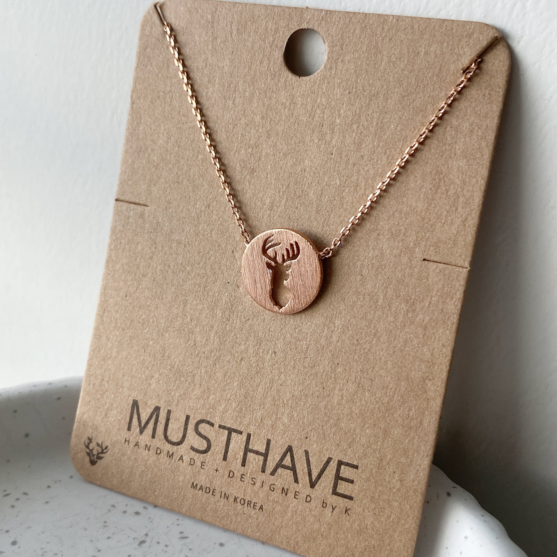 Stag Necklace