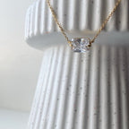 Emerald Cut Necklace