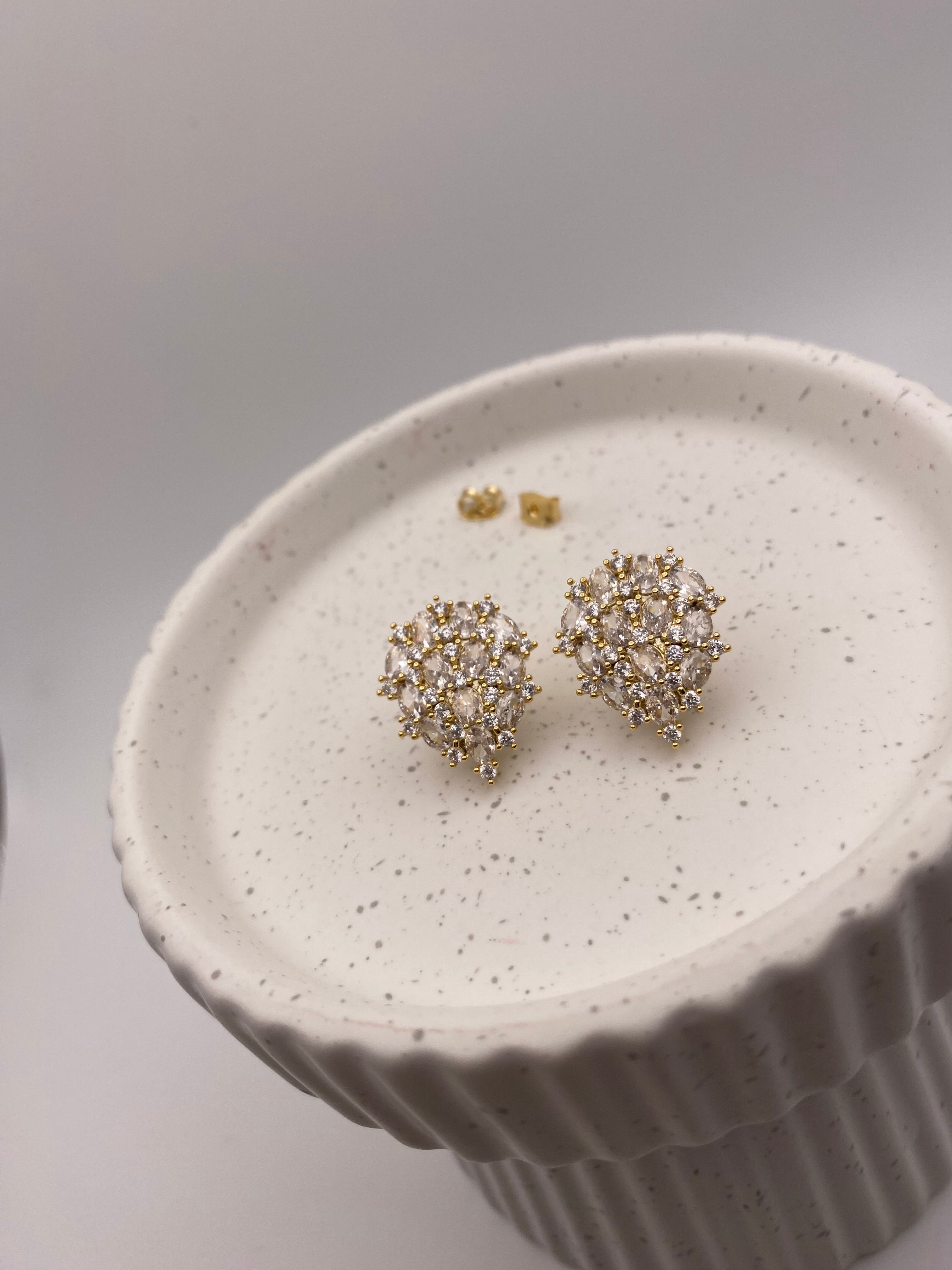 Flashy Teardrop Earrings