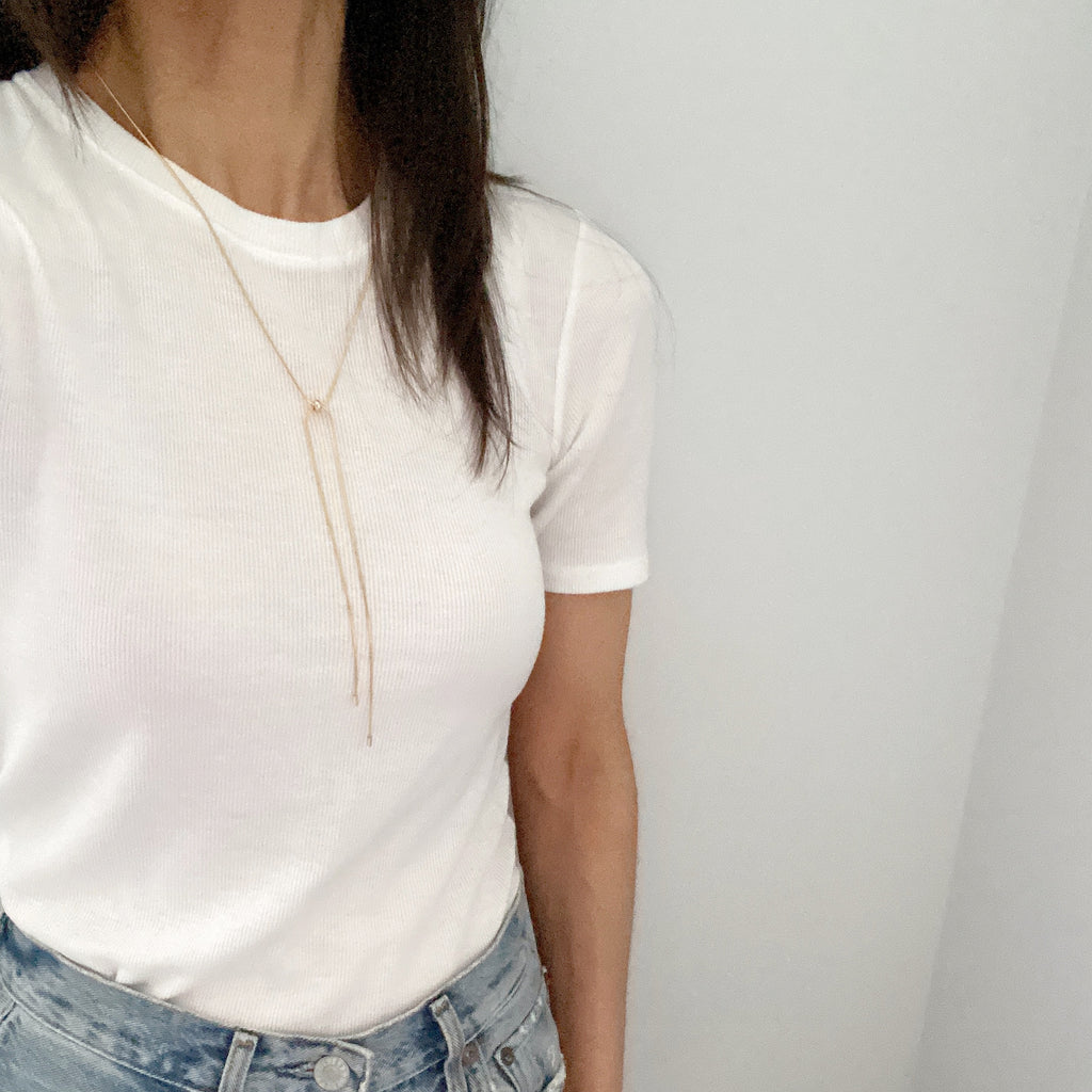 Lariat Thin Air Necklace
