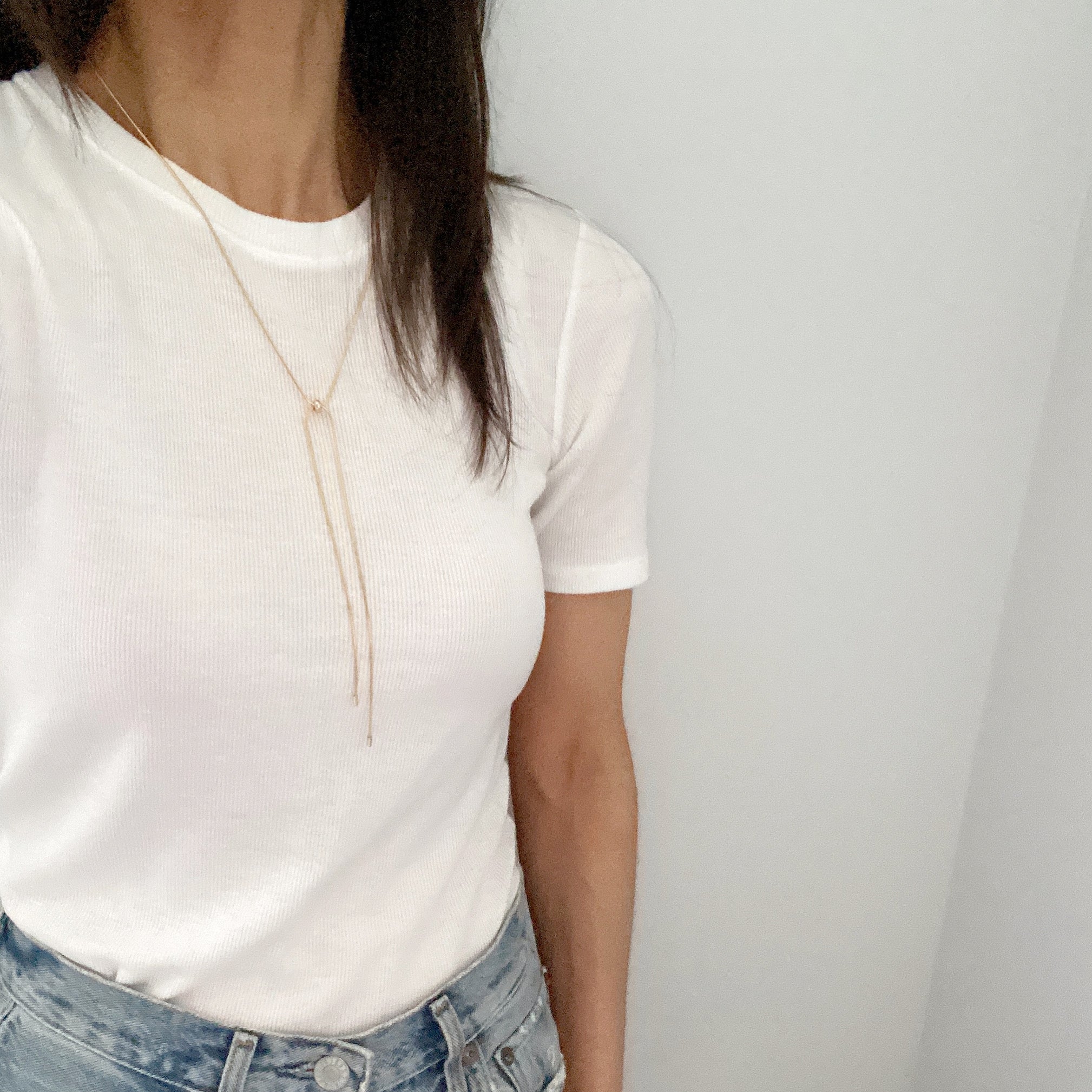 Lariat Thin Air Necklace