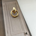 Solo Ring Door Knocker Earrings