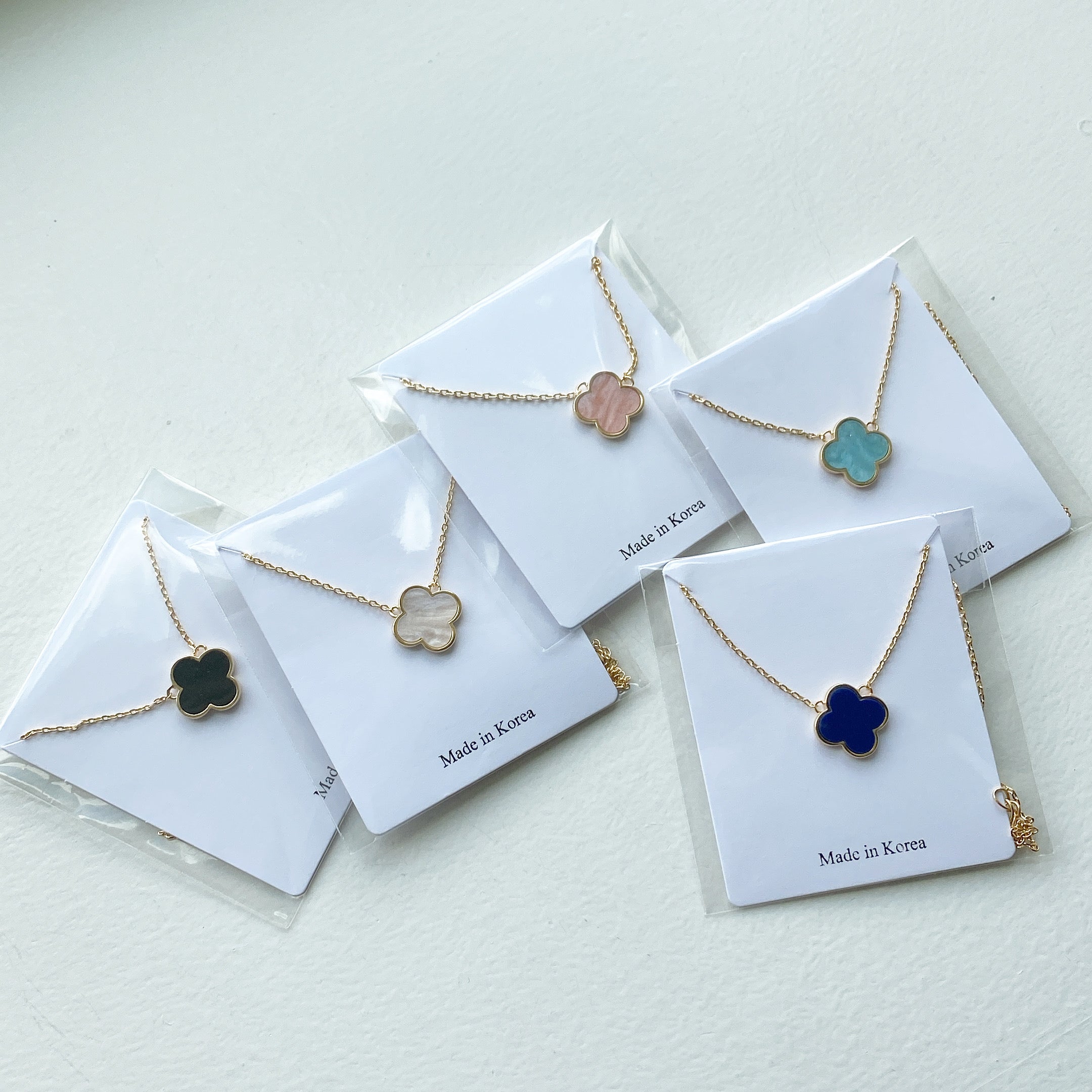 Clover Leaf Pantone Necklace