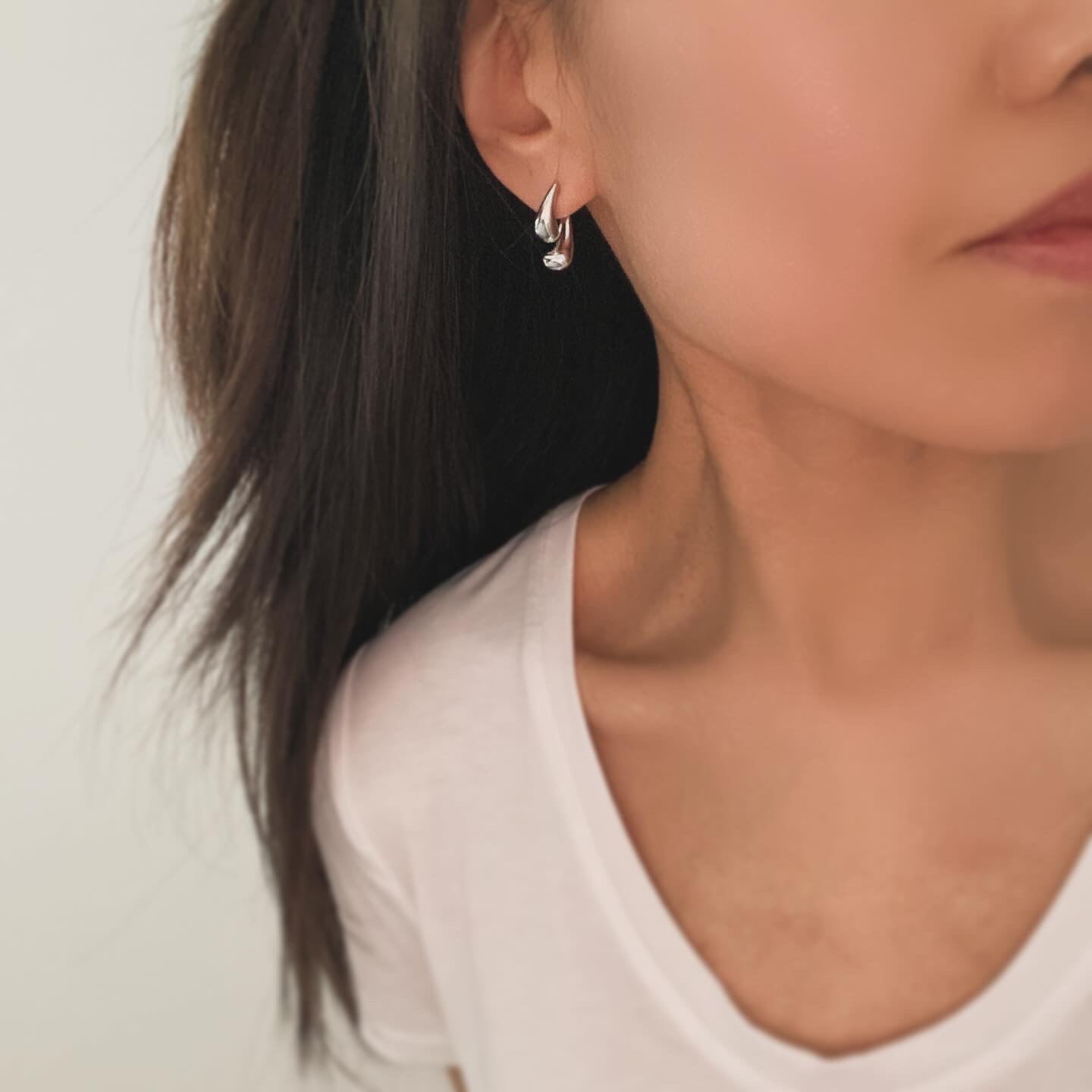 Front-Back: Teardrop Earrings
