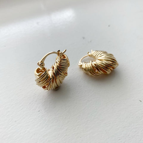 Intertwine Hoop Earrings
