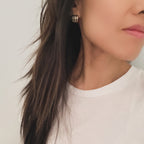 Fluted Shrimp Hera Earrings