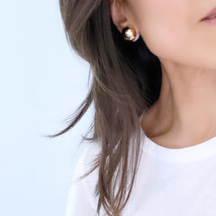 Pearl Dome (Reversible) Earrings