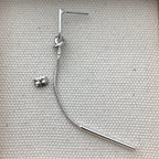 Knotted Snake Chain Earrings