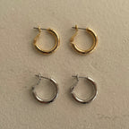 Mini Classic Thick Hoop Earrings