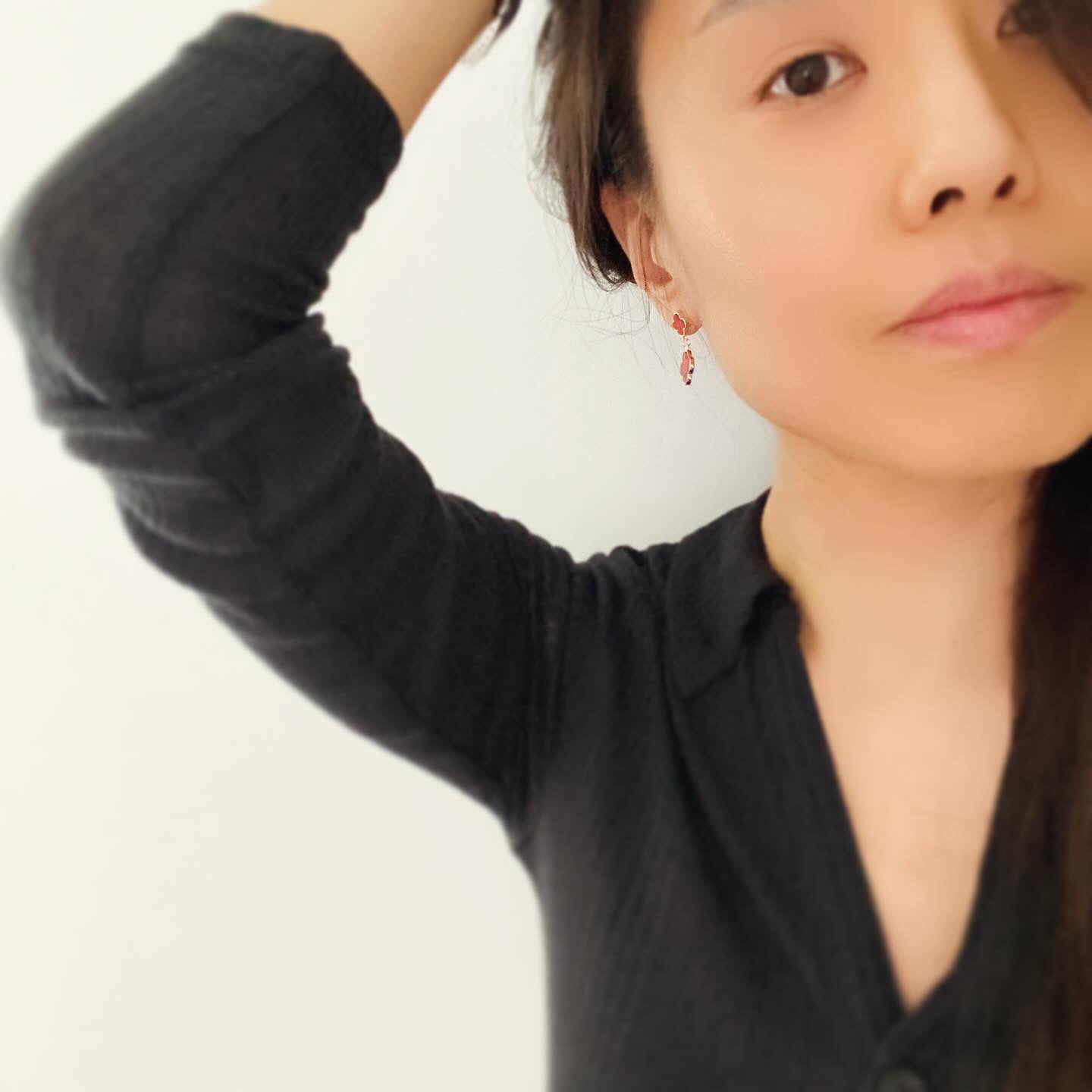 Clover Leaf Pantone Drop Earrings