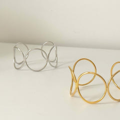Circle Cuff Bracelet