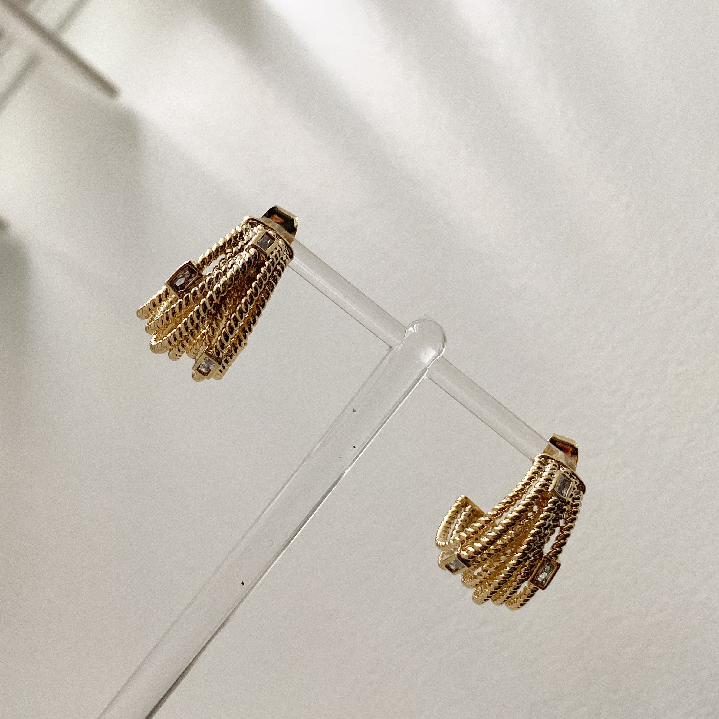 Multi Wrap Hoop Earrings