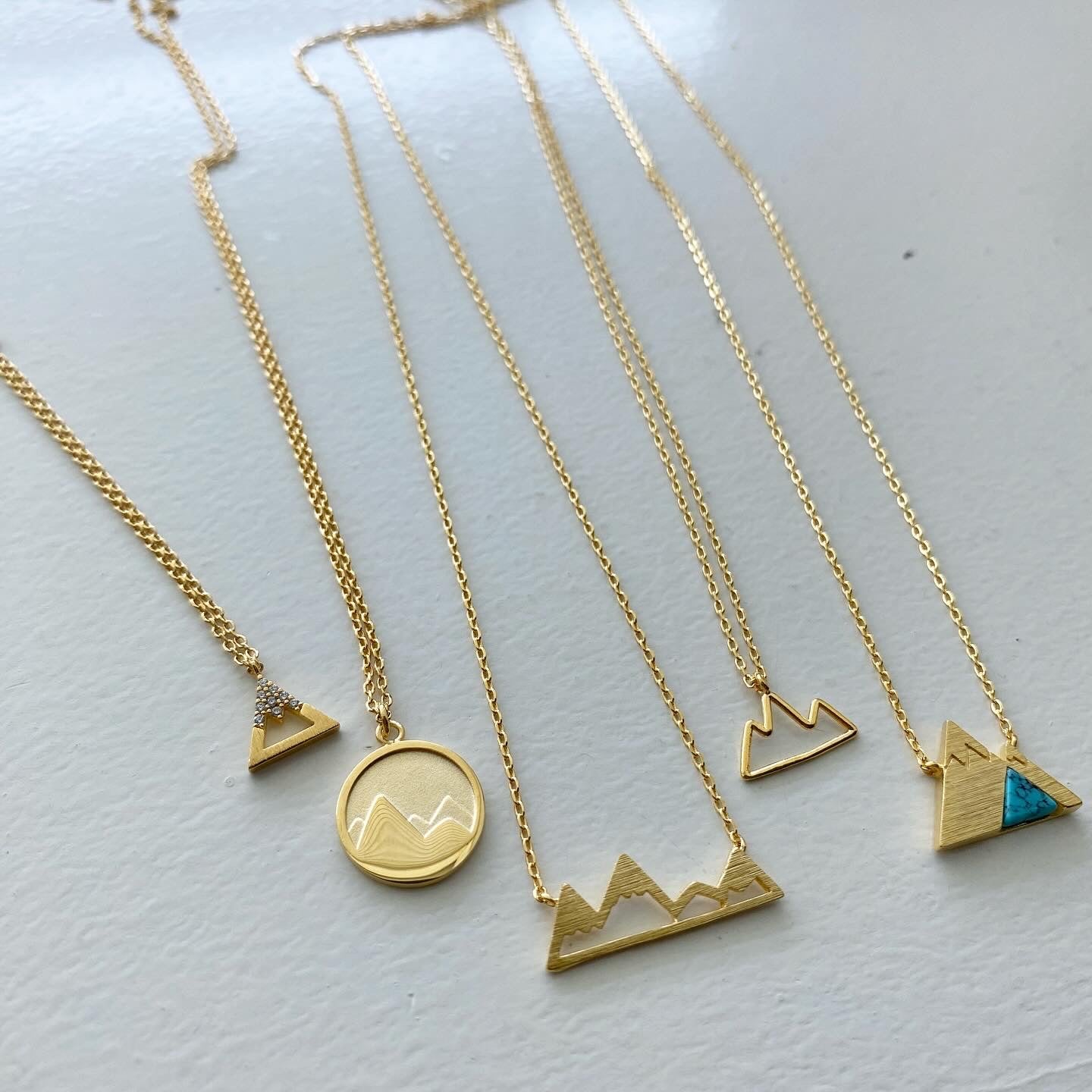 Mountain Wire Necklace