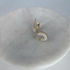 Perfect Pearl Hoop Earrings