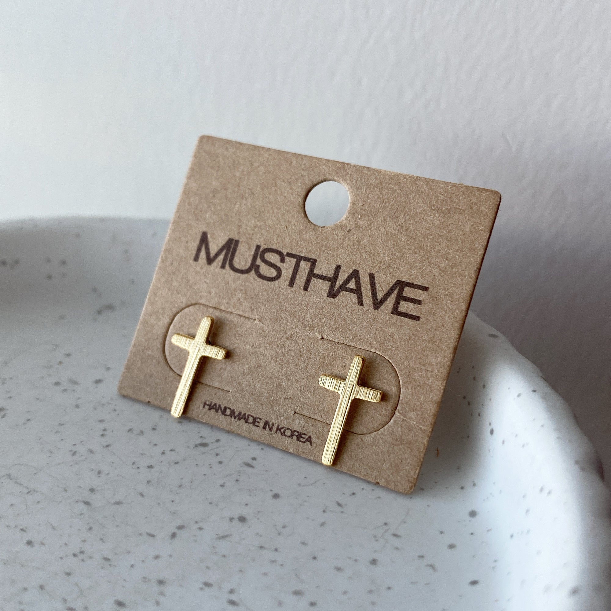 Cross Earrings