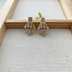 Dripping Burst Earrings