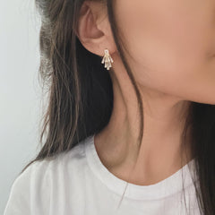 Dripping Burst Earrings