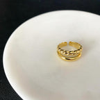 Braid Double Ring