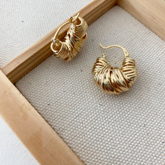 Intertwine Hoop Earrings