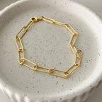 Paperclip Chain Bracelet