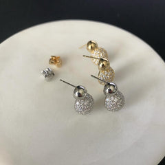 Double Double Ball Earrings