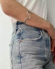 Wavy Cuff Bracelet