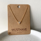 Pavé Triangle Necklace