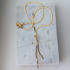 Herringbone Knot Necklace