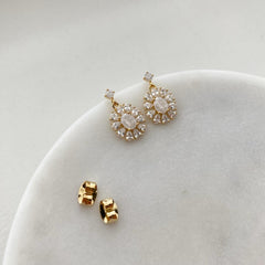 Oval Angelic Earrings