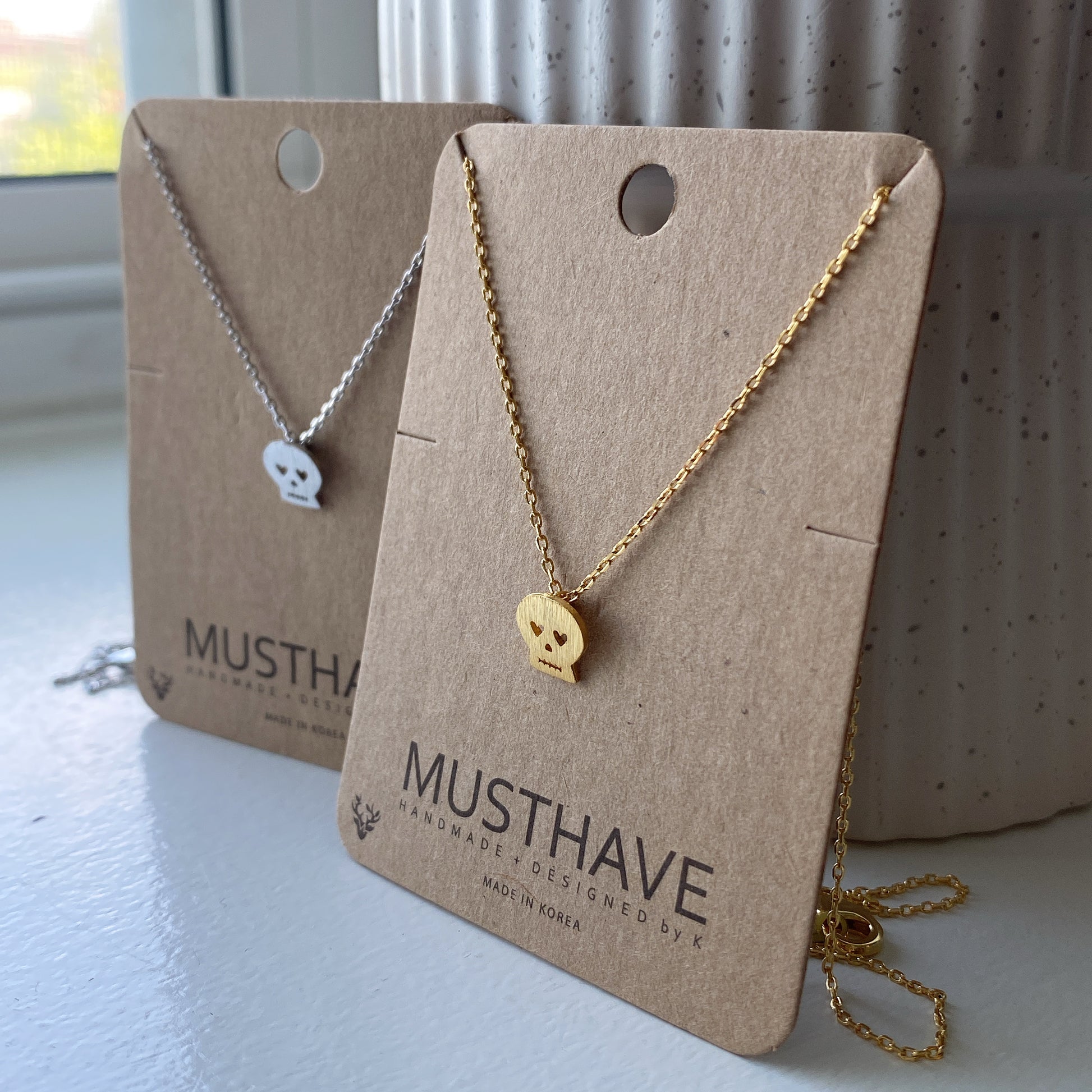 Itty Bitty Skull Necklace