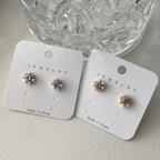 Pearl Eclipse Teeny Earrings