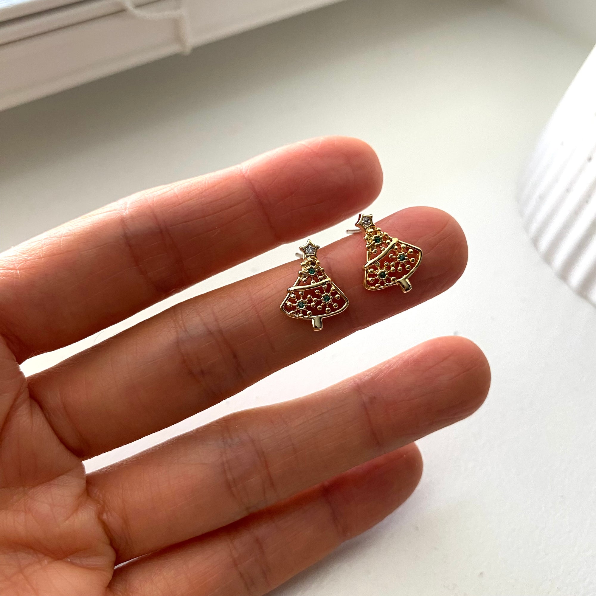 O Christmas Tree Earrings