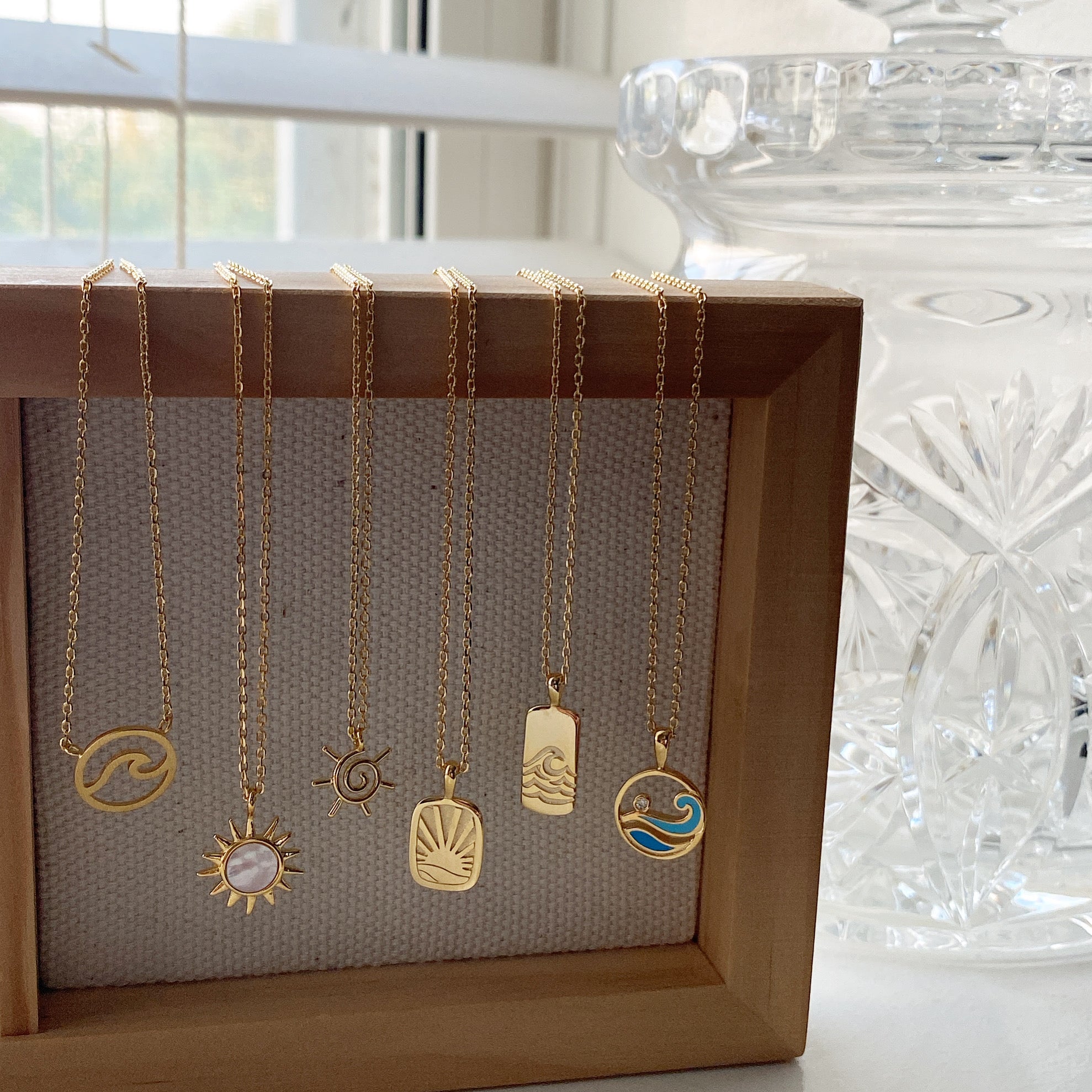 Sun Wire Necklace