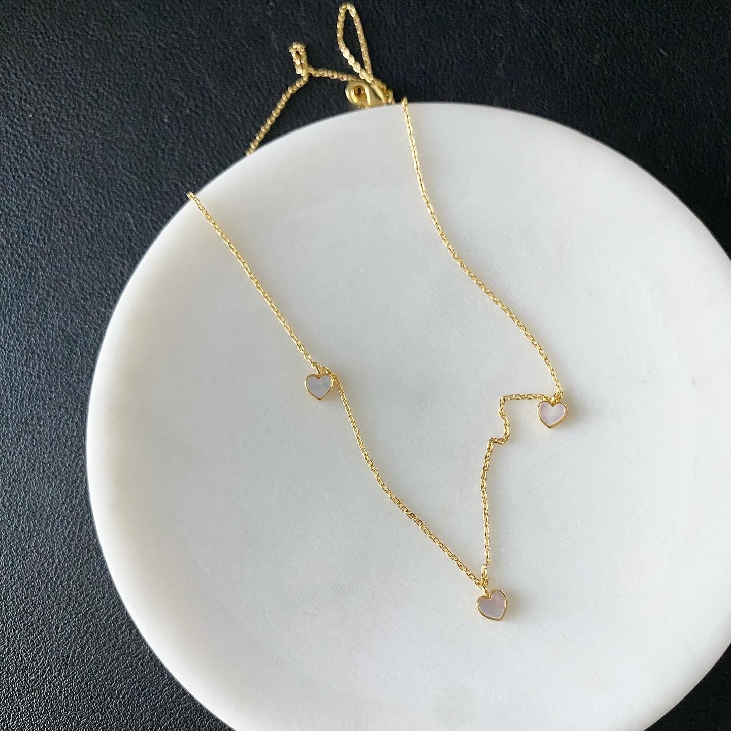 Dangling Hearts Necklace