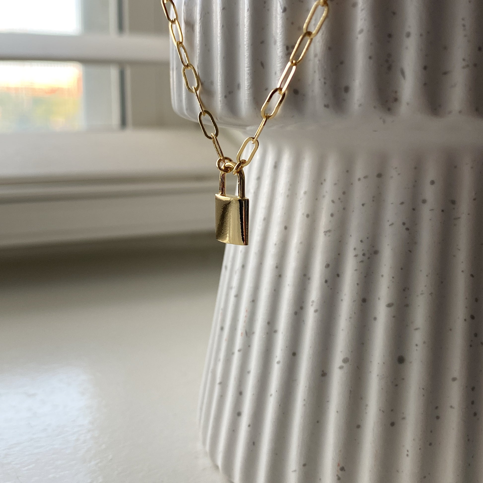 Padlock Necklace