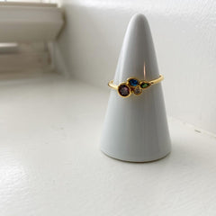 Multi Wildflowers Cluster Ring