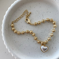 Sweet Heart Charm Bracelet
