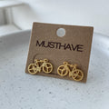 Bicycle Earrings
