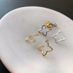 Overlap Flower Earrings